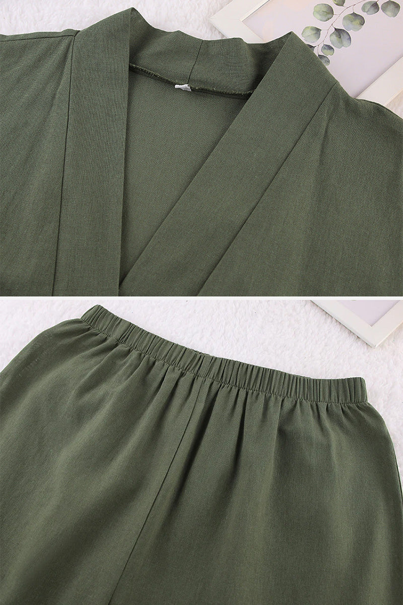 Kordelset | Luxuriöses Leinenset für gemütliche Outfits