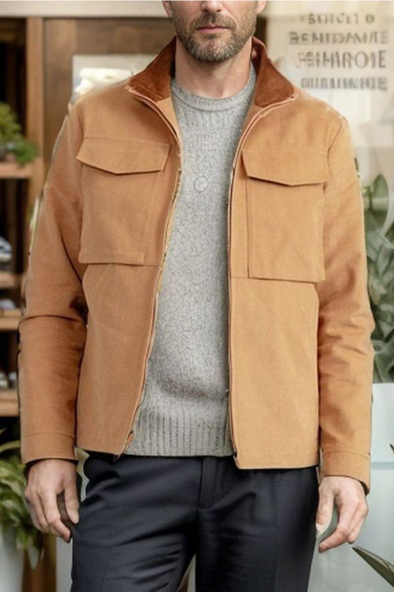 Urban Herrenjacke mit klassischem Reverskragen