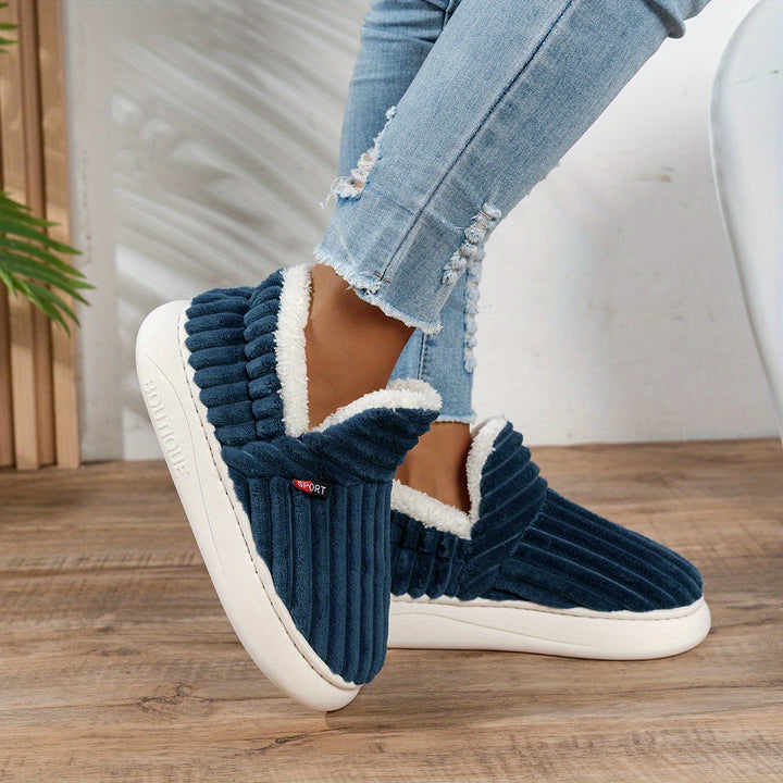 Lina | Gemütliche Plüsch-Pantoffeln für Damen