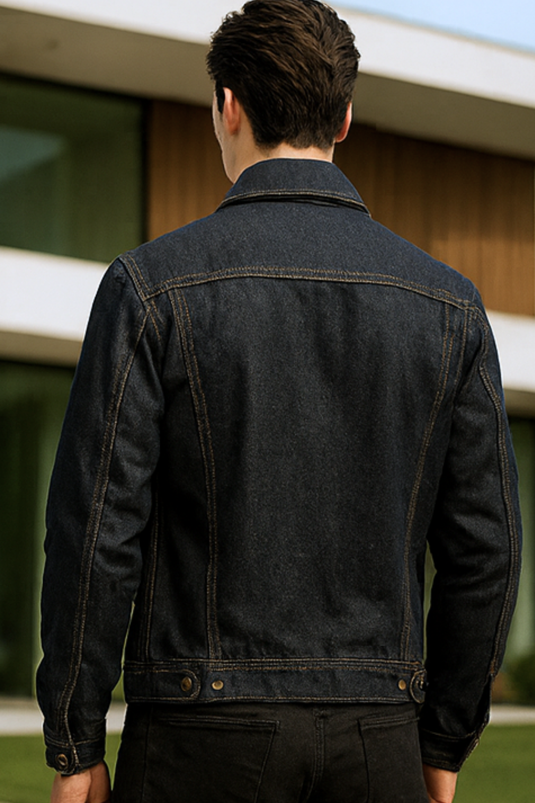 Lukas | Stylische Herren Jeansjacke im klassischen Schnitt