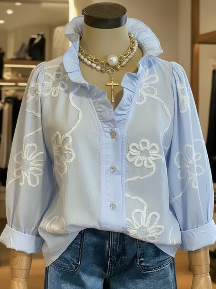 Britta | Komfortable Damen Freizeitbluse elegant