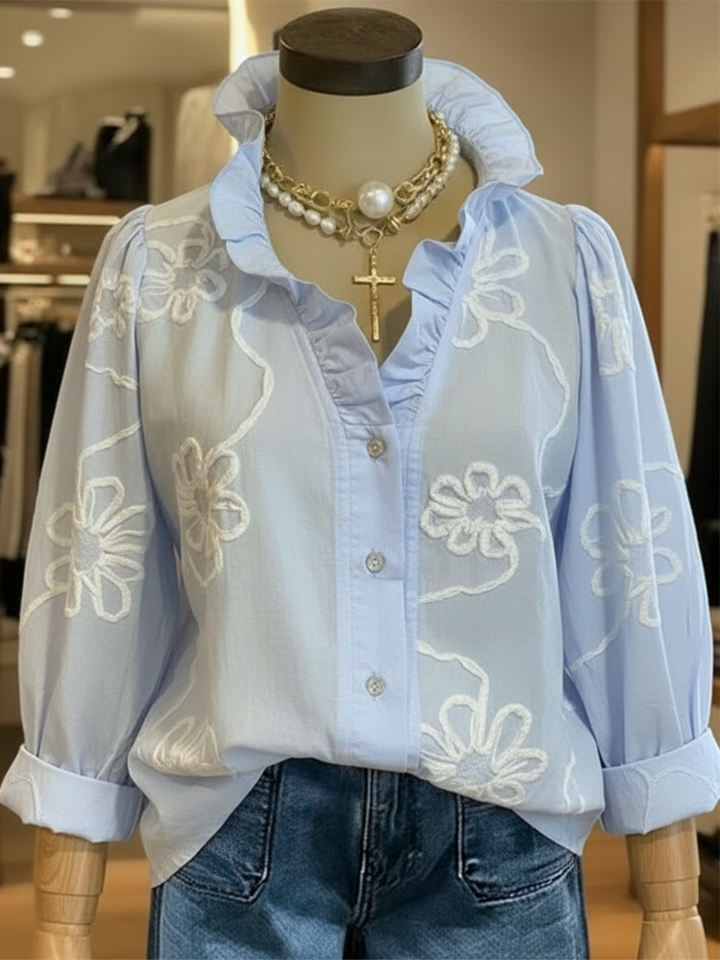 Britta | Komfortable Damen Freizeitbluse elegant