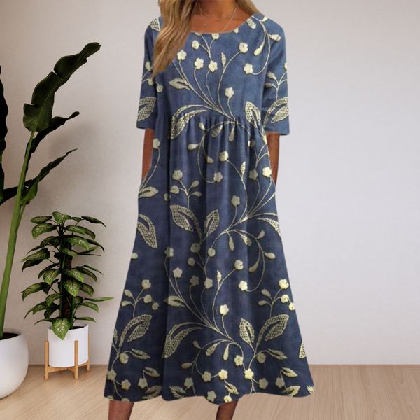 Elise | Blumenkleid im Vintage-Look mit Charme