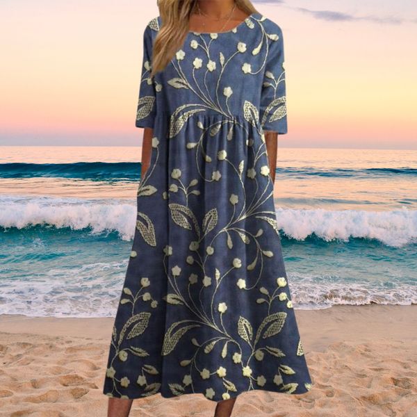 Elise | Blumenkleid im Vintage-Look mit Charme