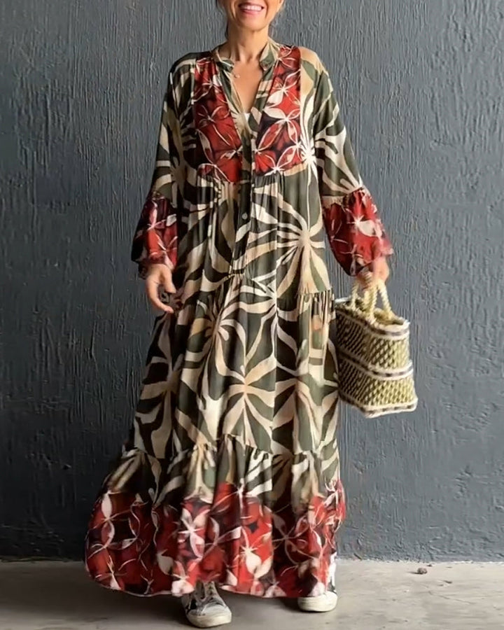 Ulrike | Lockeres Sommerkleid mit Print