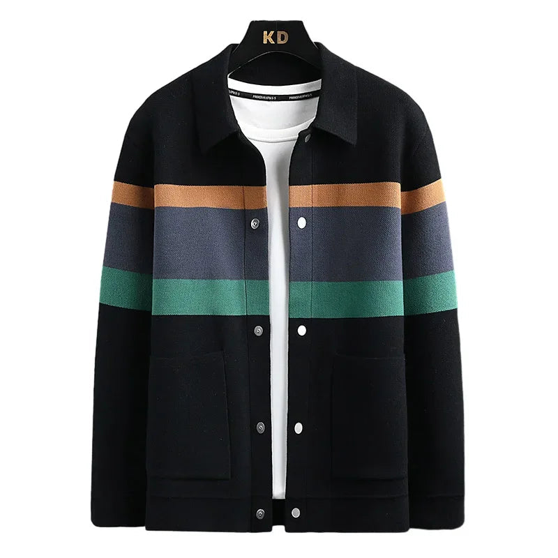 John Varsity Strickjacke mit sportlichem Look