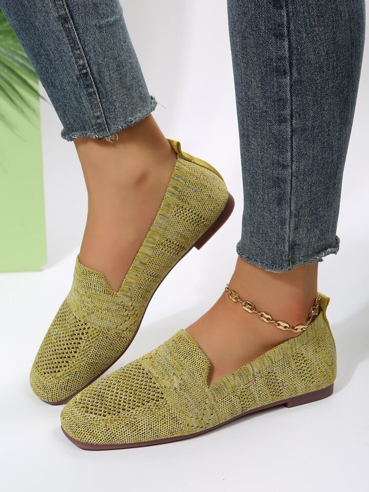 Lucie | Woven Orthopädische Mokassins