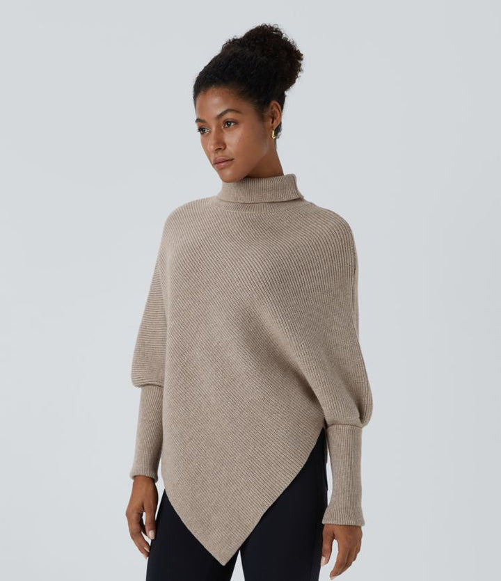 Amaya | Schlanker Damenpullover mit modernem Saumdesign