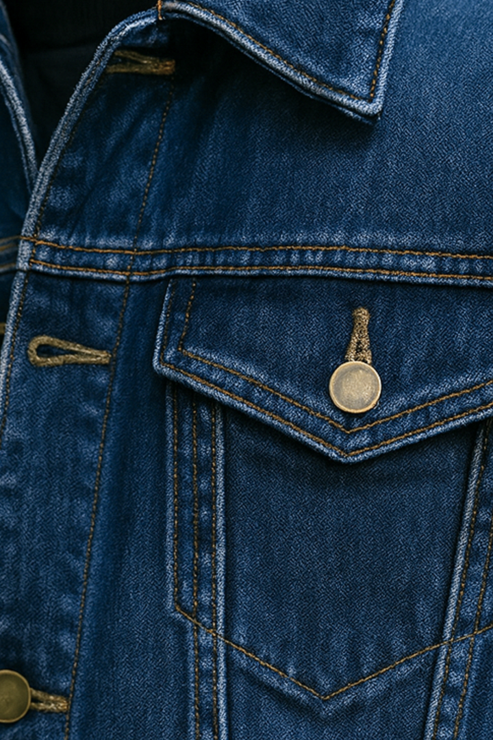 Lukas | Stylische Herren Jeansjacke im klassischen Schnitt