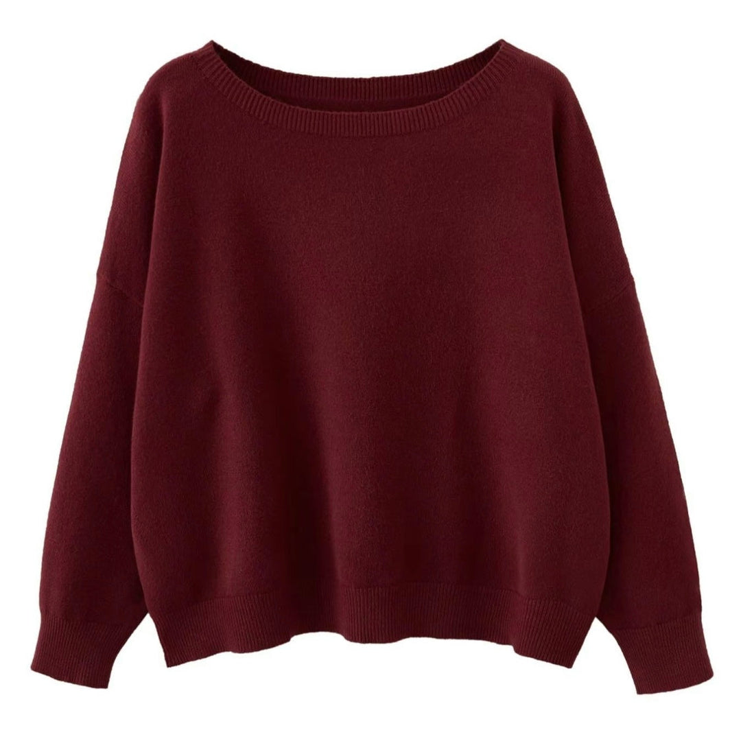 Maya | Pullover mit weich fallenden Schultern