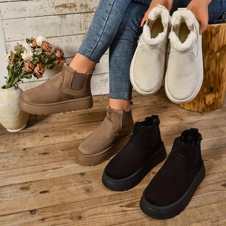 Nordica | Plüschige Stiefel für Winterkomfort