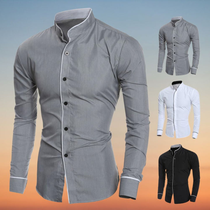 Alwin Hemd mit Stehkragen für stilvolle Looks
