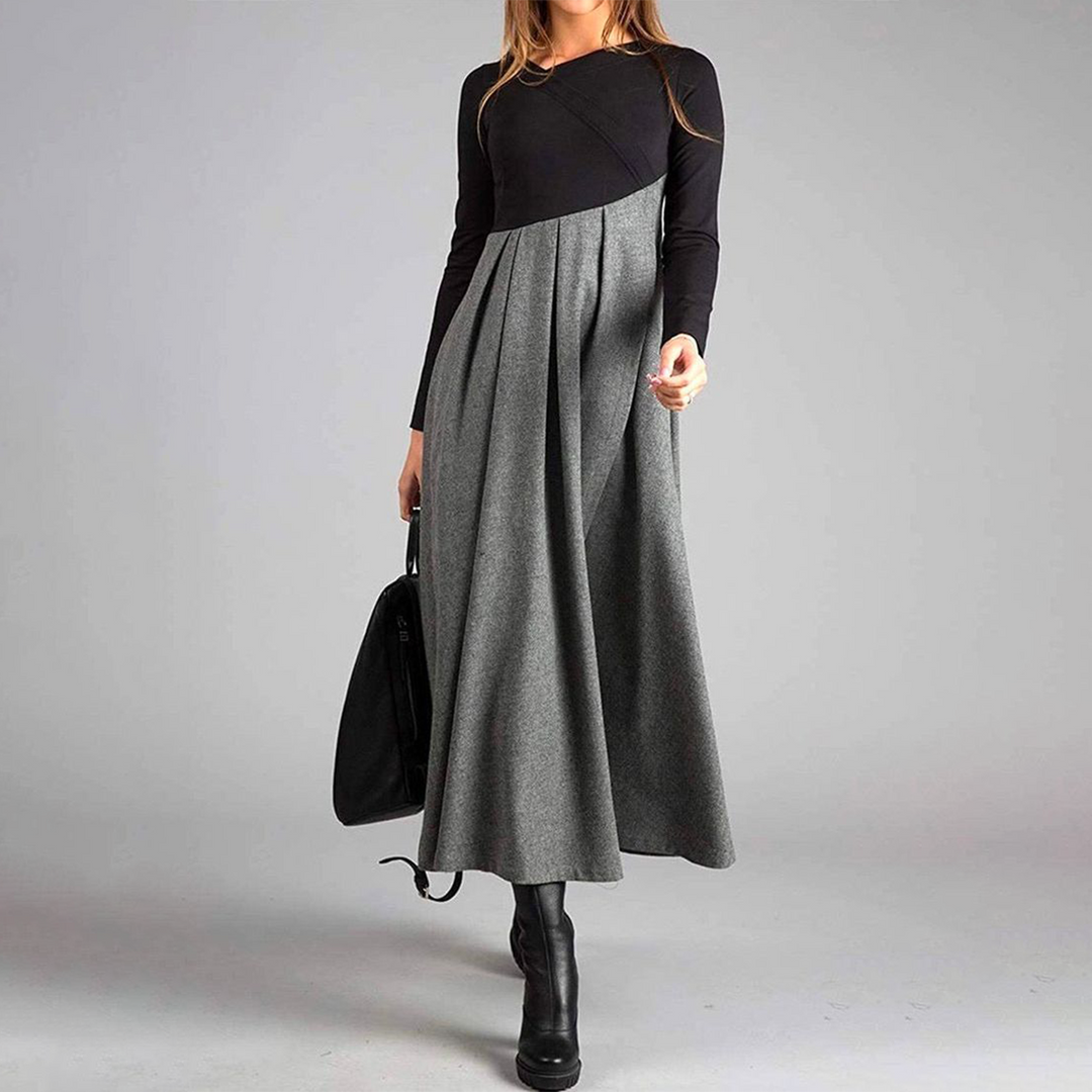 Casa | Langärmliges Maxi-Jersey-Oberteil für Damen