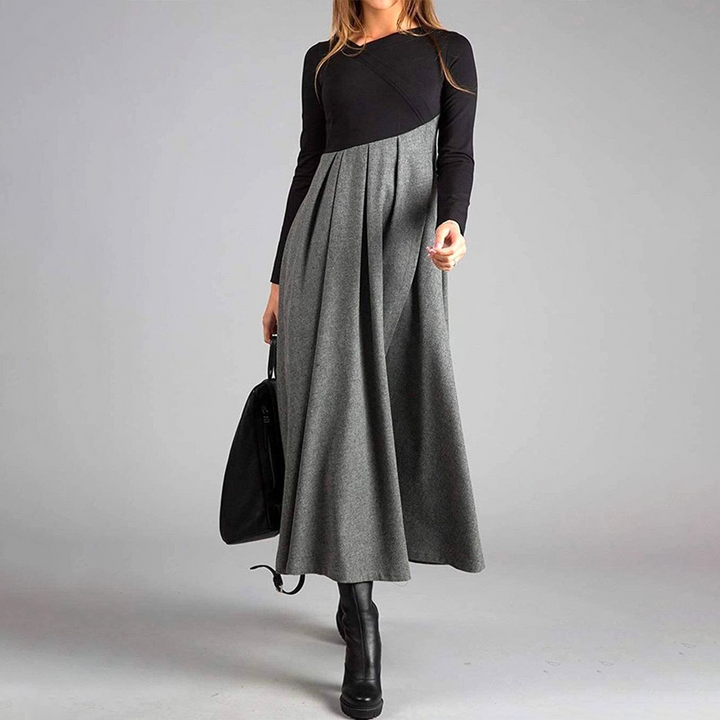Casa | Langärmliges Maxi-Jersey-Oberteil für Damen
