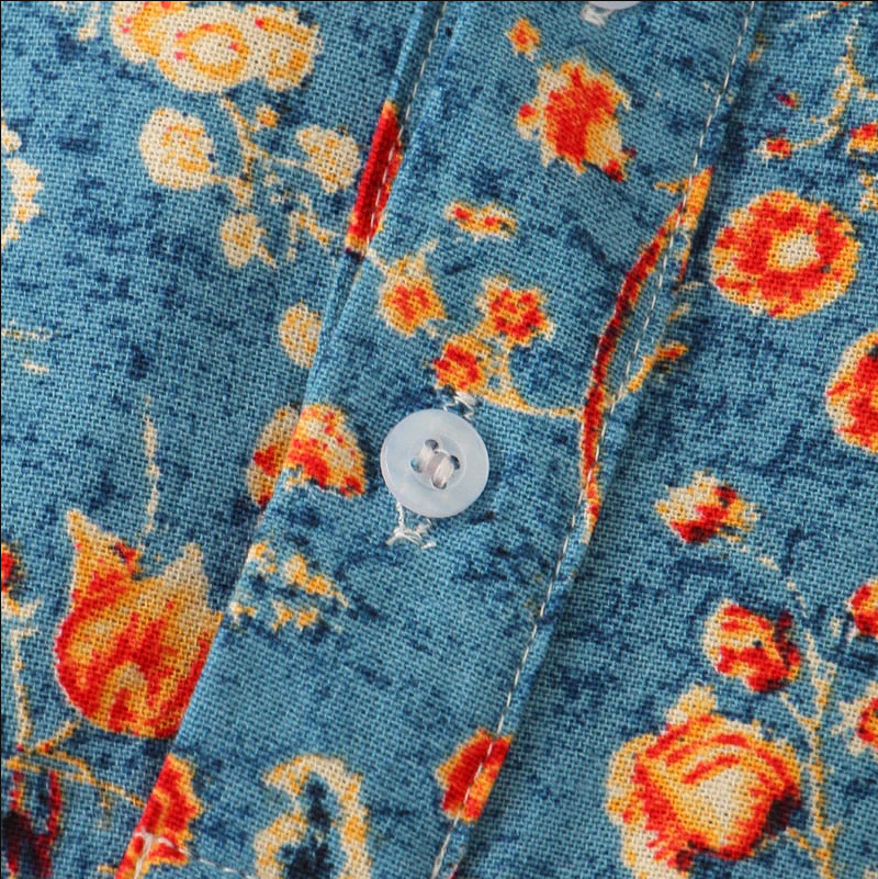 Jonah | Stylisches Hemd mit Blumendruck für Sommertage