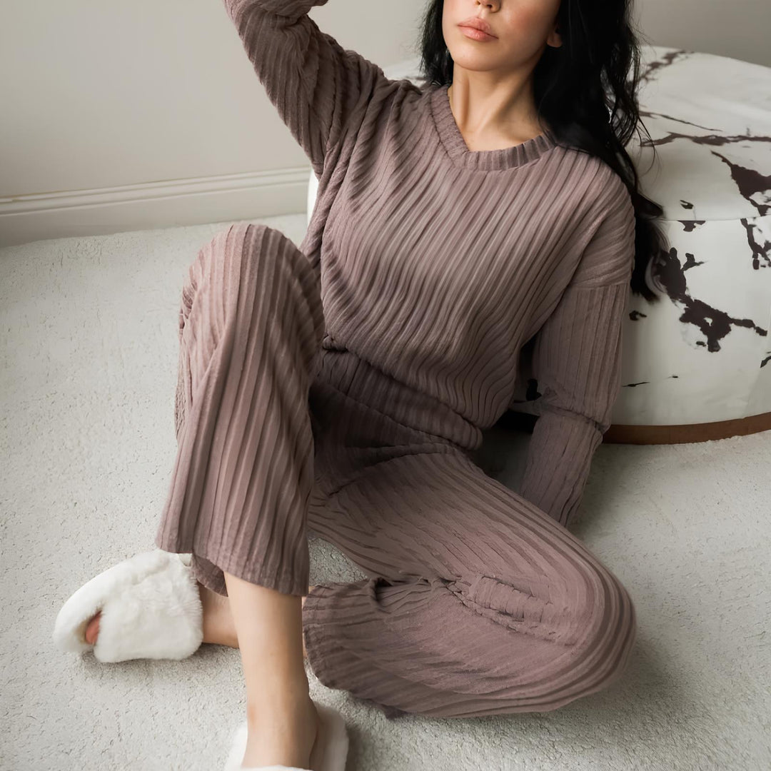 Eva Zweiteiliges Set aus Stretchmaterial für den ganzen Tag
