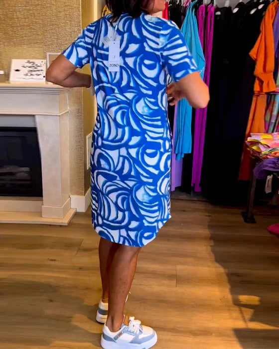 Helen | Farbenfrohes Sommerkleid für Damen