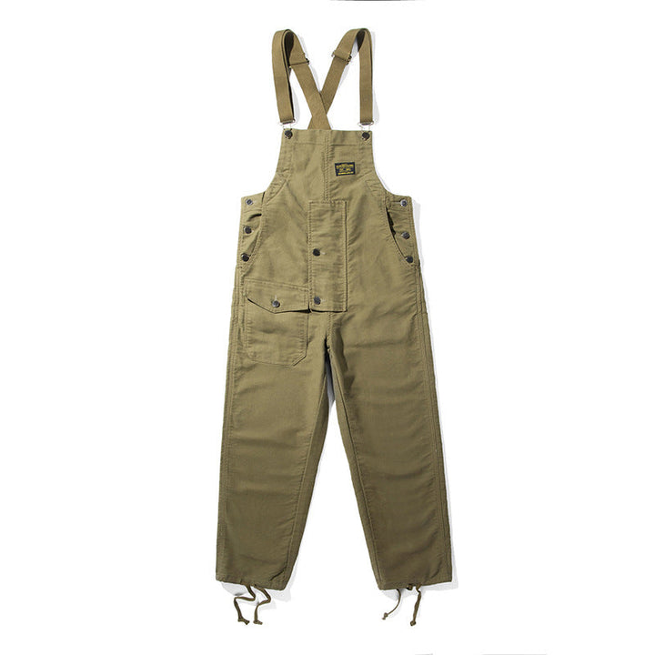 Elsa | Unisex-Overall aus Moleskin mit Kordelzug