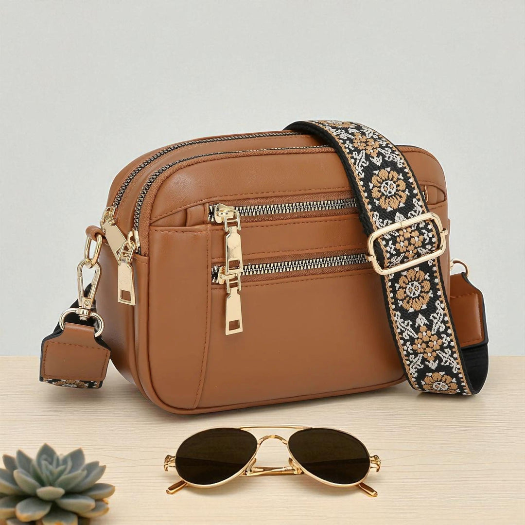 Mireille | Elegante Leder-Umhängetasche