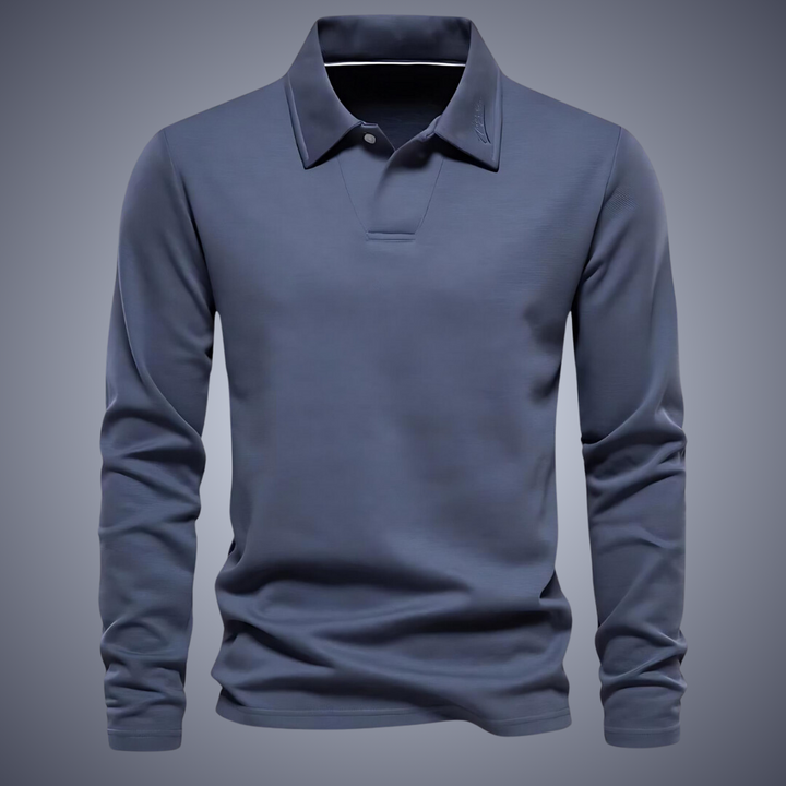 Noah | Polopullover mit langen Ärmeln – lässig elegant