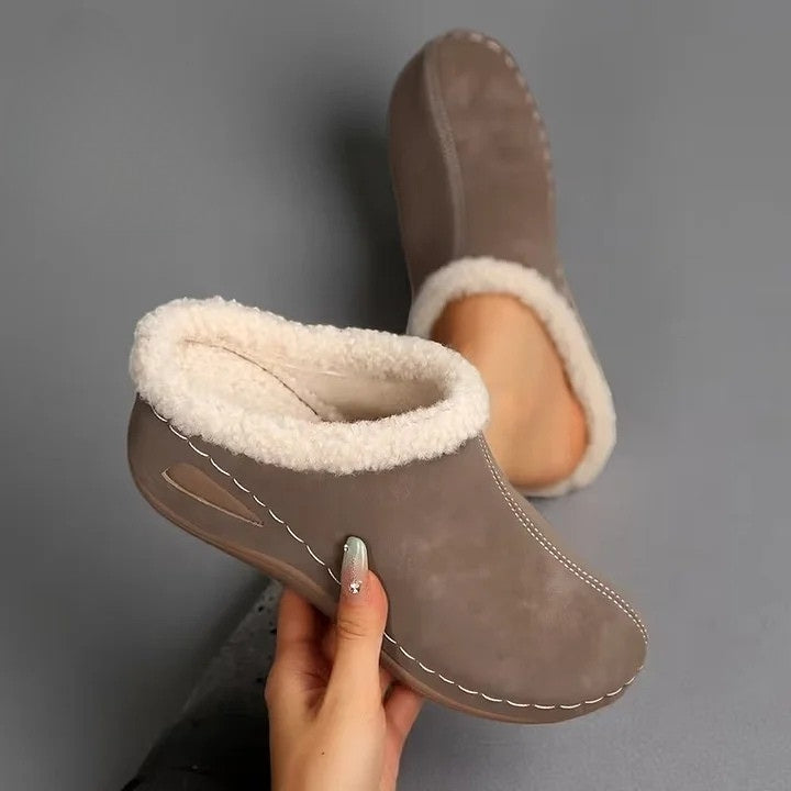 Nora | Damen Slip-On Sandalen weich und edel