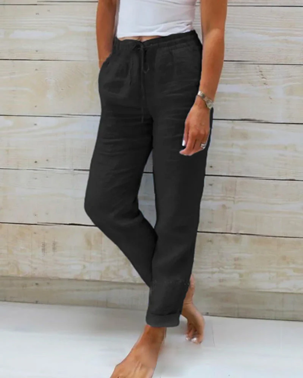 Bequeme Leinenhose | Perfekt für entspannte Sommertage