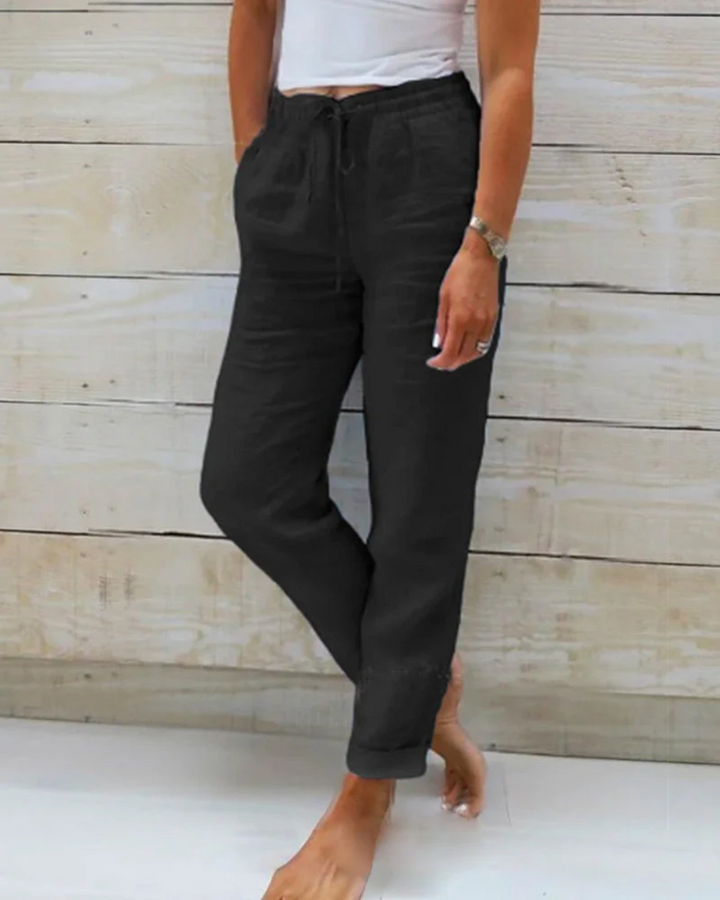 Bequeme Leinenhose | Perfekt für entspannte Sommertage