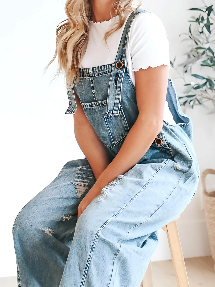 Rosemary | Bequeme Jeans-Latzhose für Damen