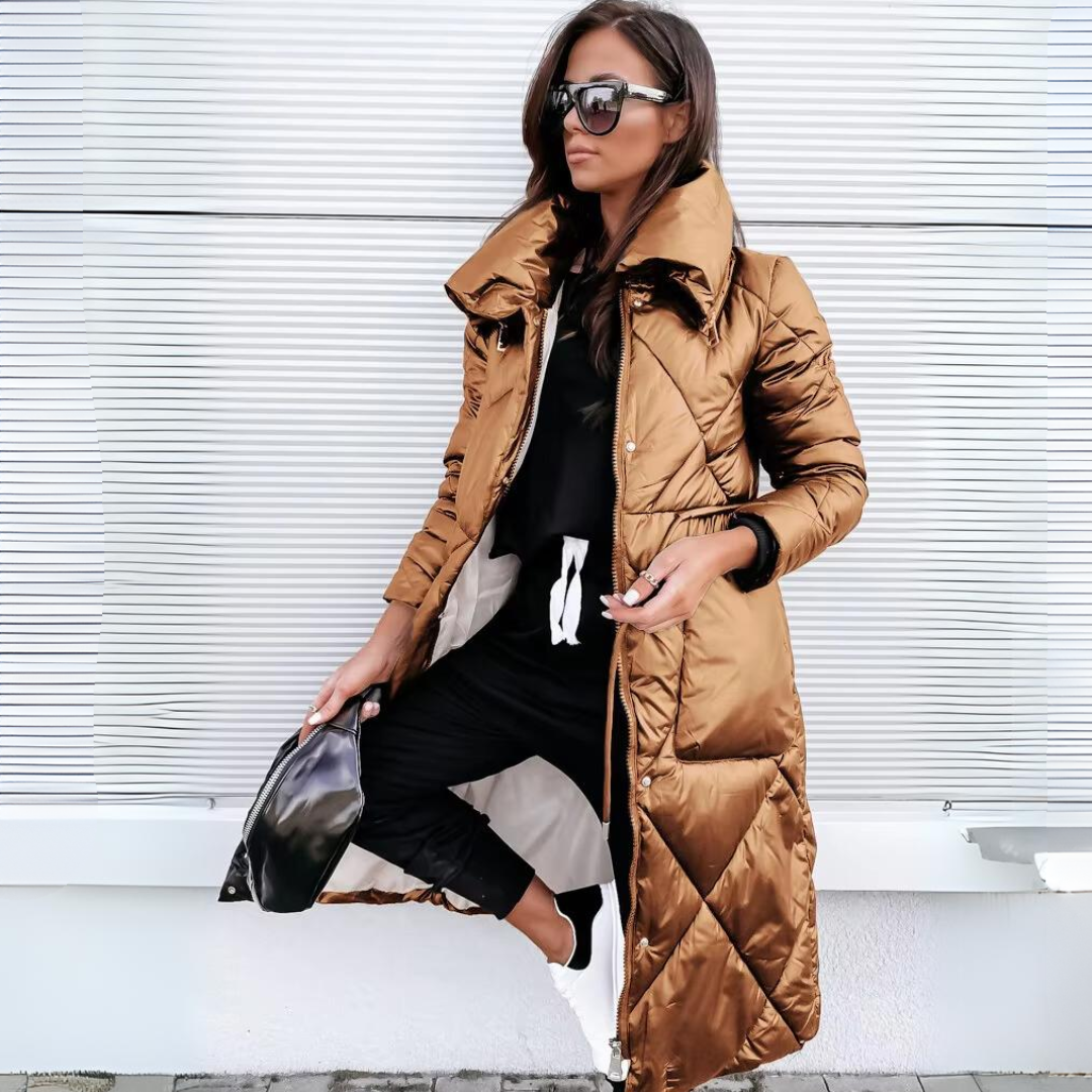 Charlotte | Warmer langer Winterparka für Damen
