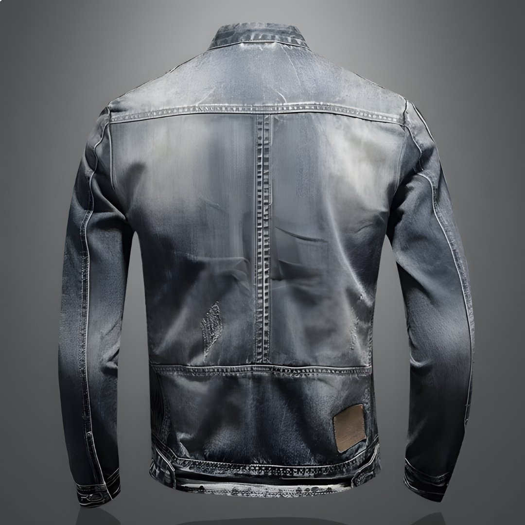 Ben | Retro-Jeansjacke mit klassischem Schnitt und Stil