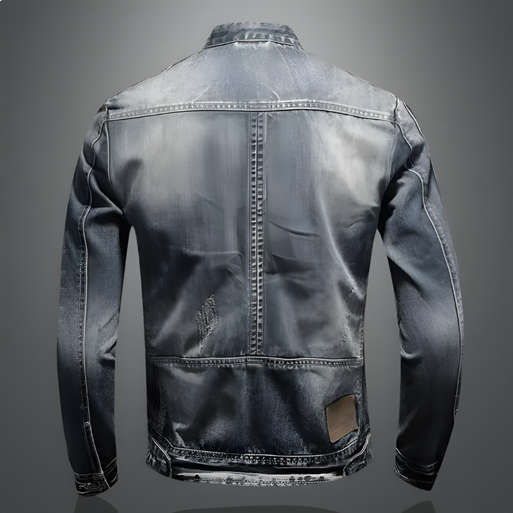Ben | Retro-Jeansjacke mit klassischem Schnitt und Stil