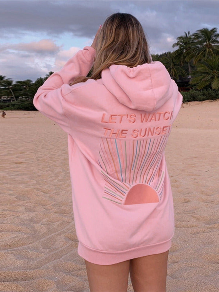 Lara | Damen Hoodie Evening Bliss Lässig & Vielseitig