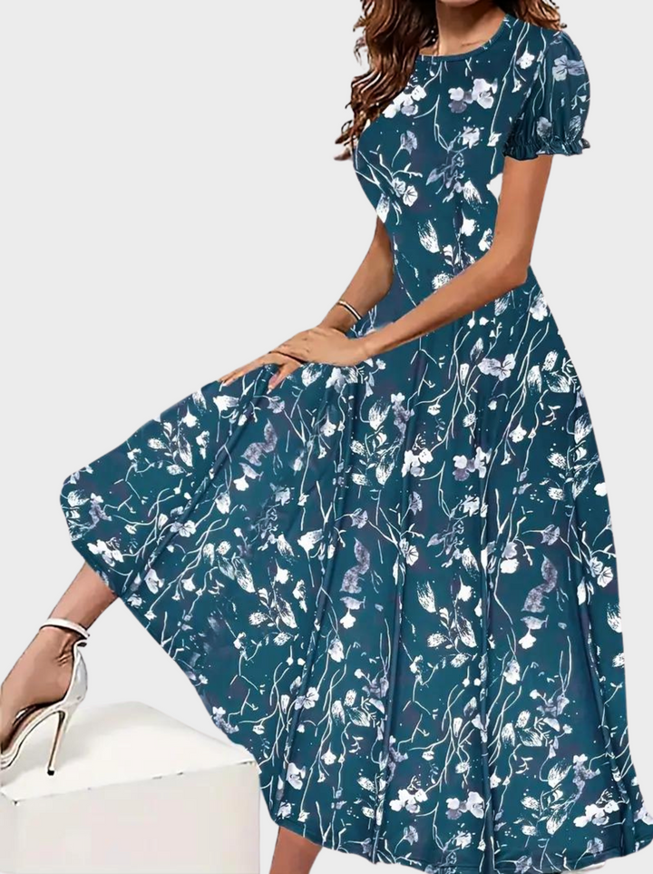 Amelie Fleur | Kleid mit floralem Allover-Druck