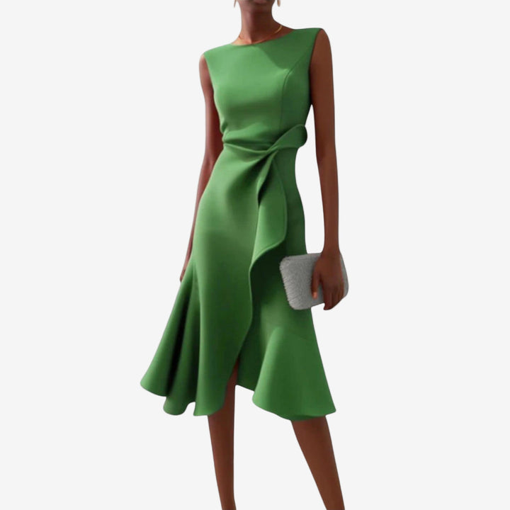 Bianca | Elegantes Midikleid mit modernem Schnitt