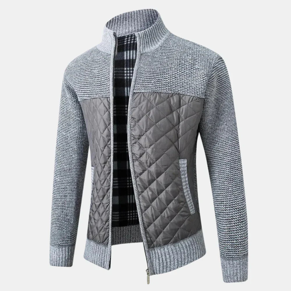 Conan | Strickjacke für Herren mit Stehkragen