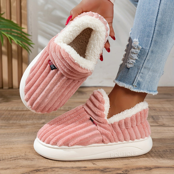 Lina | Gemütliche Plüsch-Pantoffeln für Damen