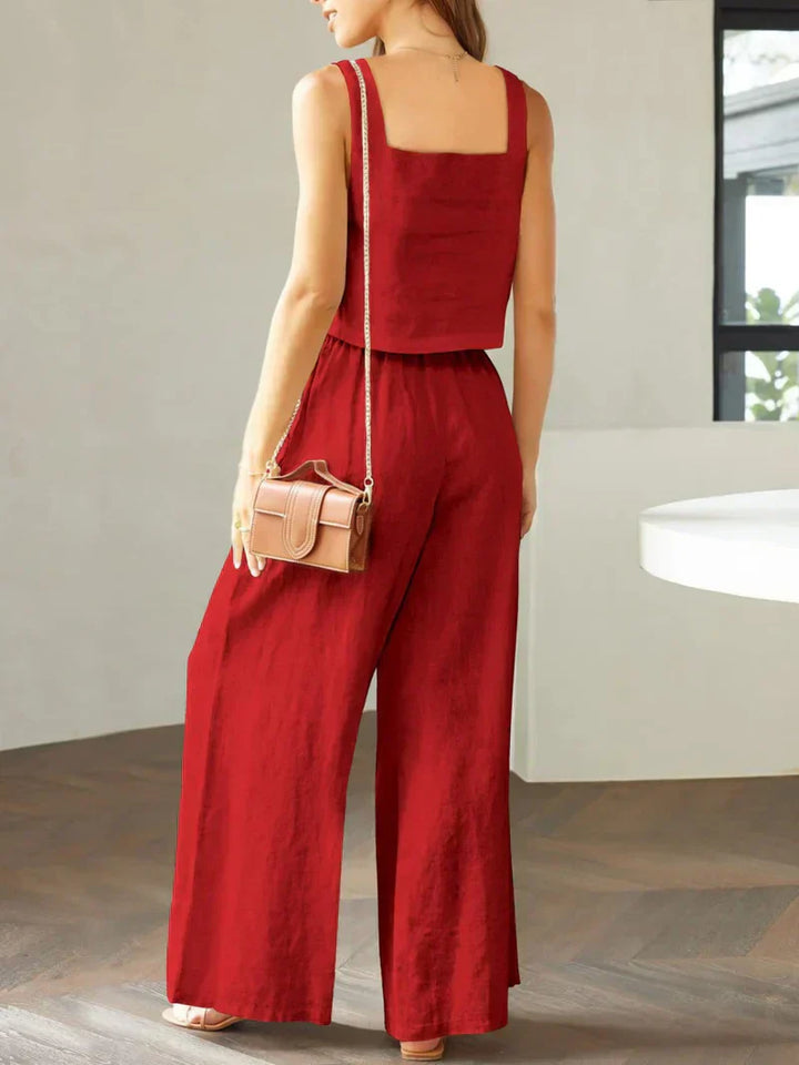Sofia | Komfortables Damen Set aus Top und Hose