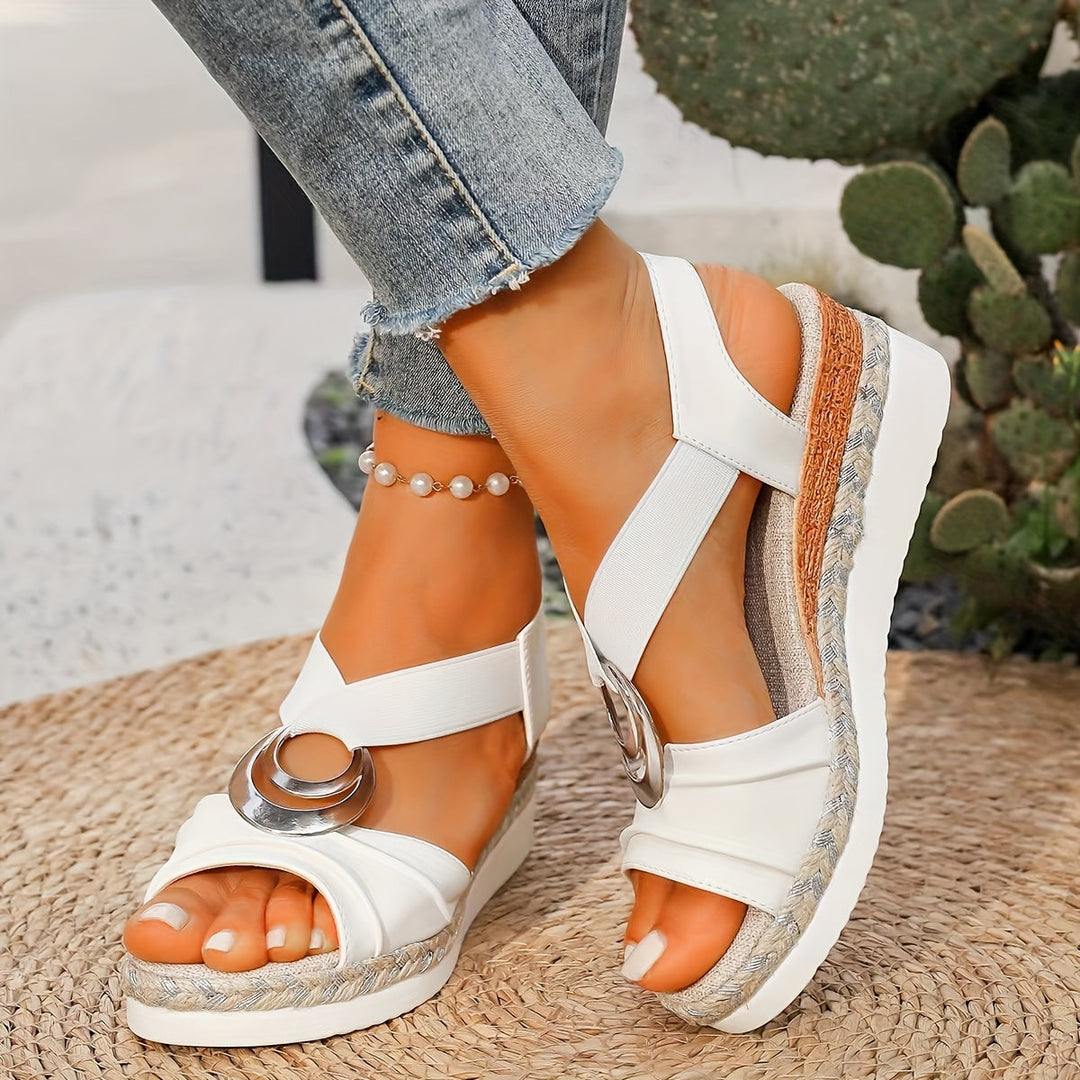 Clara | Schicke Küsten Sandalen Damen Look
