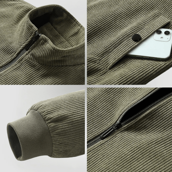 Hugo | Cordjacke mit Fleecefutter für Herrenmode