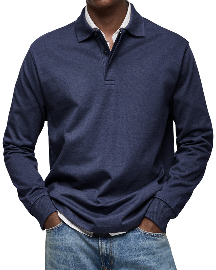 Sophie | Bequemes Poloshirt mit langen Ärmeln