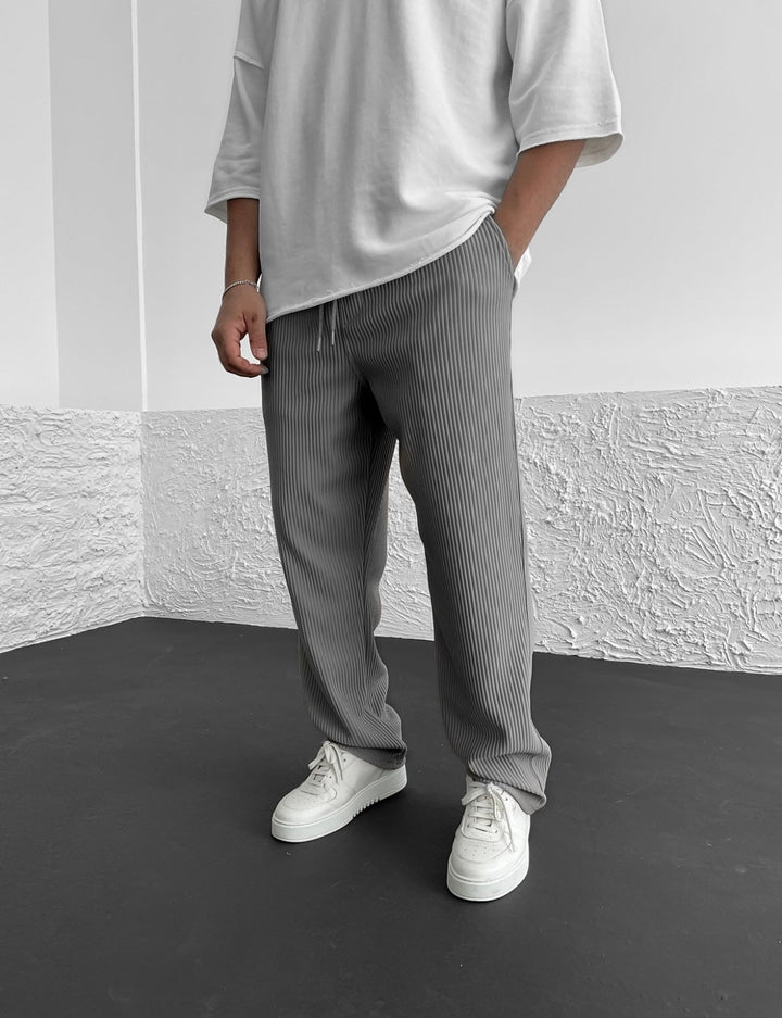 Christophe | Modische Hosen mit weitem Bein und elastischem Bund
