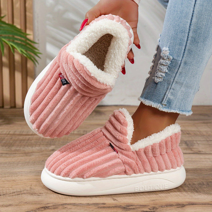 Lina | Gemütliche Plüsch-Pantoffeln für Damen