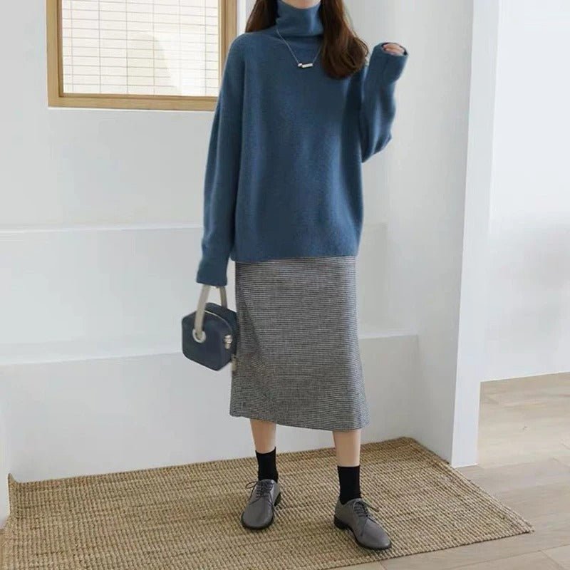 Nina | Trendiger Rollkragenpullover für Damen