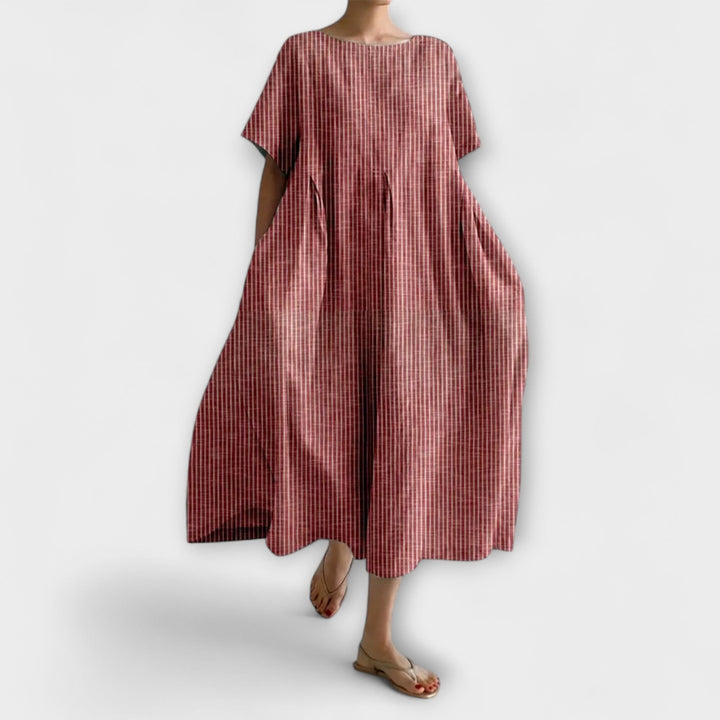 Elena | Auffälliges Midi-Kleid Damen