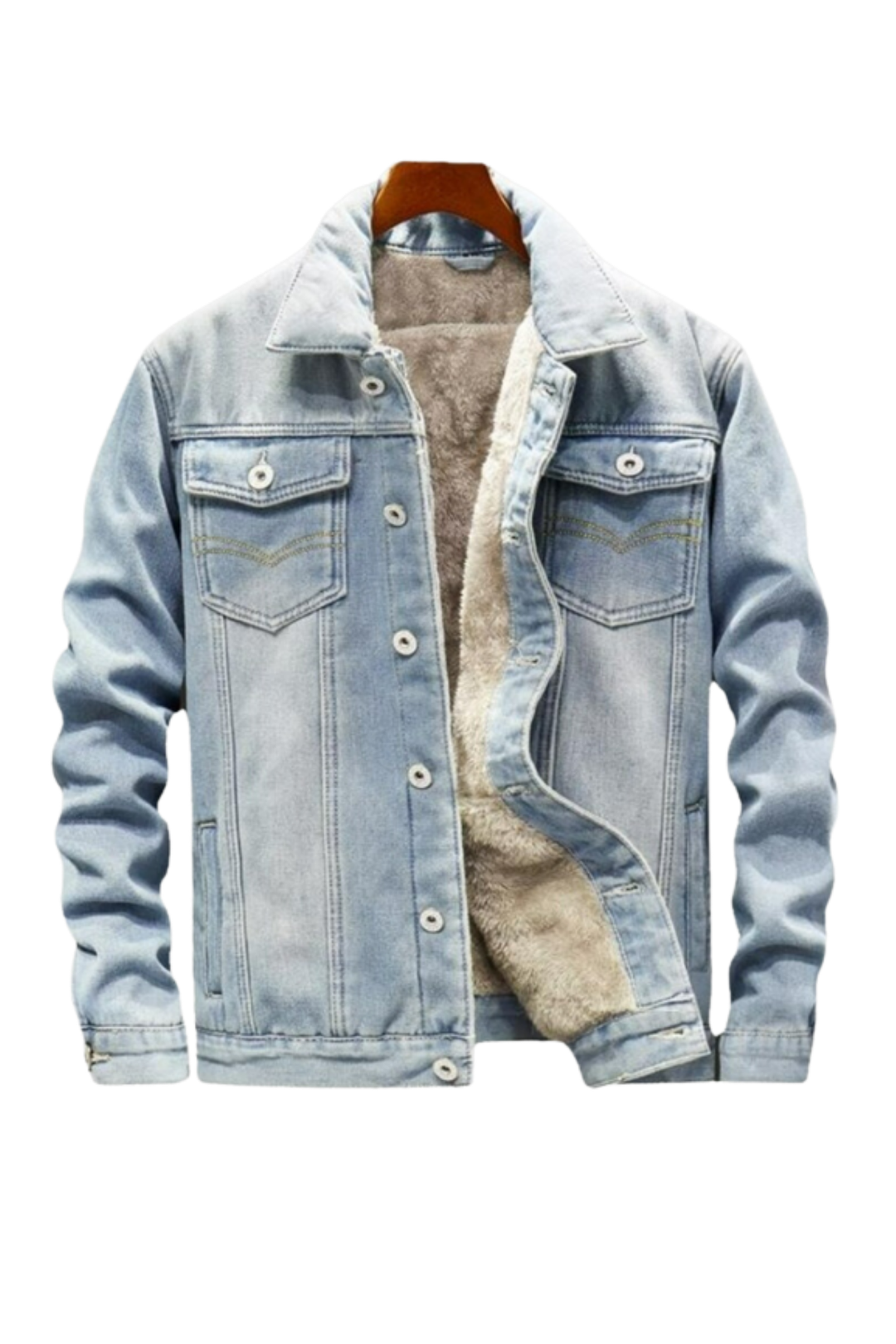 Lukas | Stylische Herren Jeansjacke im klassischen Schnitt