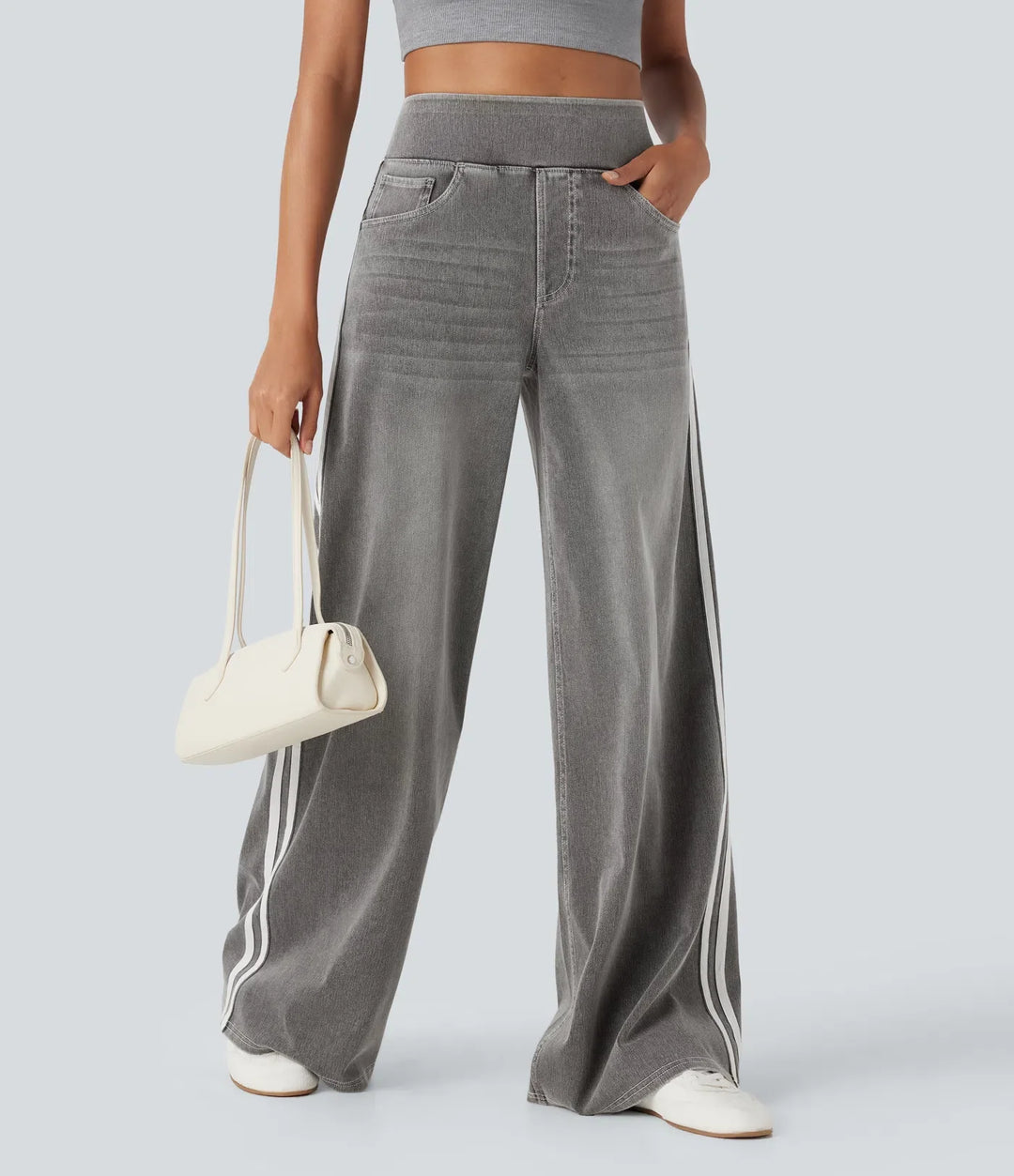 Charlotte | Hose elastisch für Damen mit Taschen