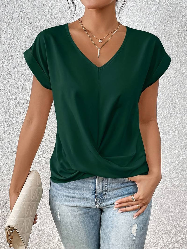 Tina | Lässiges T-Shirt mit kurzen Ärmeln für Frauen