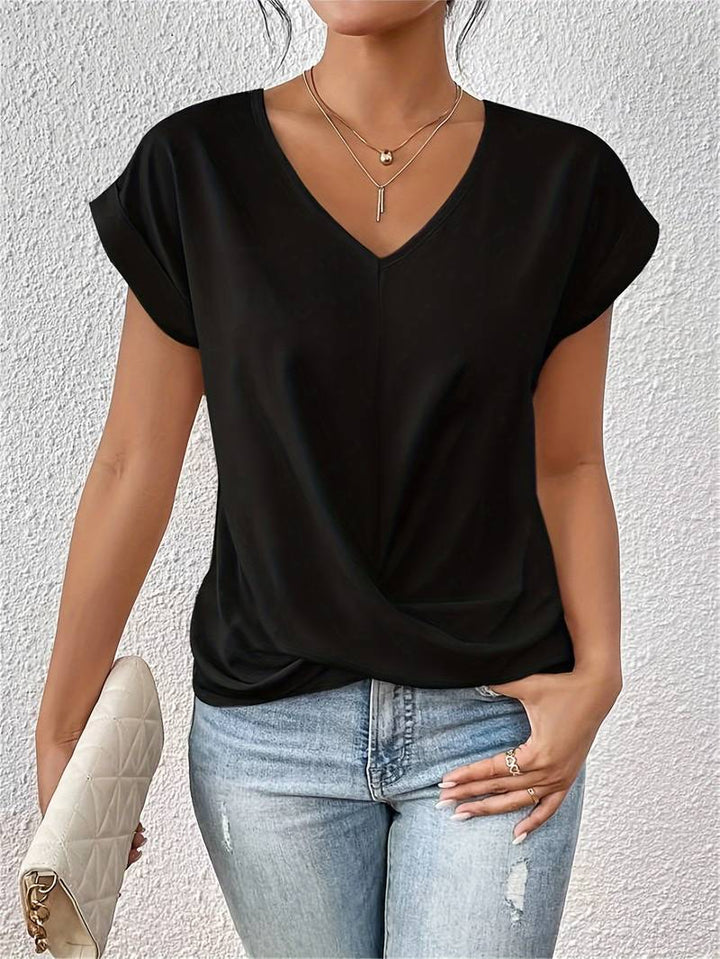 Tina | Lässiges T-Shirt mit kurzen Ärmeln für Frauen