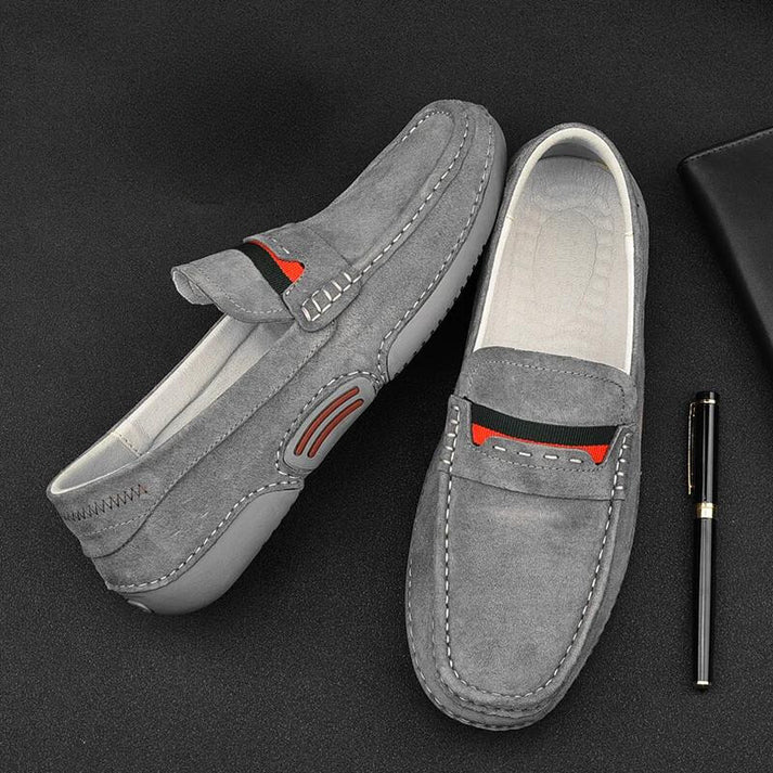 GENOVA ECHTE WILDLEDER LOAFERS für stilvolle City-Ausflüge