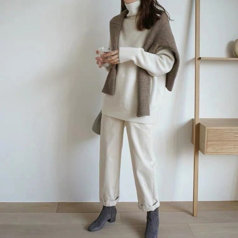 Nina | Trendiger Rollkragenpullover für Damen
